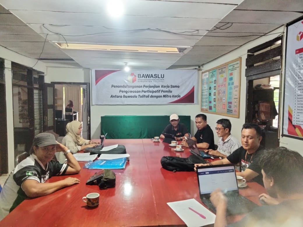 Bawaslu Tolitoli sambut koordinasi dari KPU Tolitoli