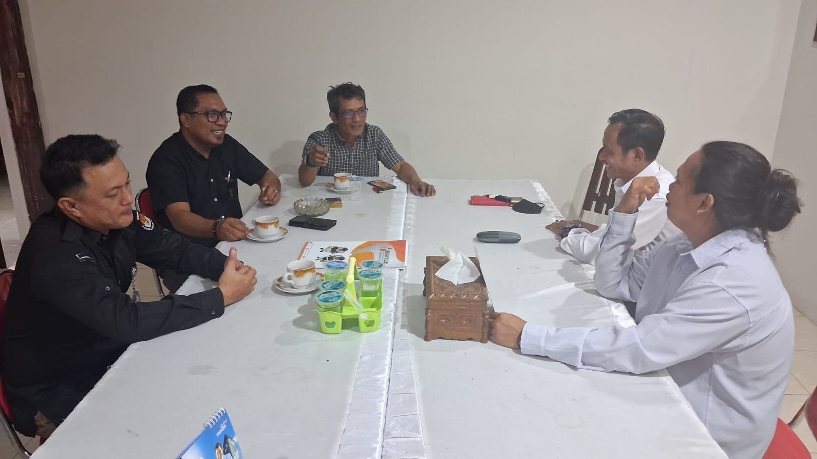 Bawaslu dan KPU kabupaten Tolitoli saling berkoordinasi