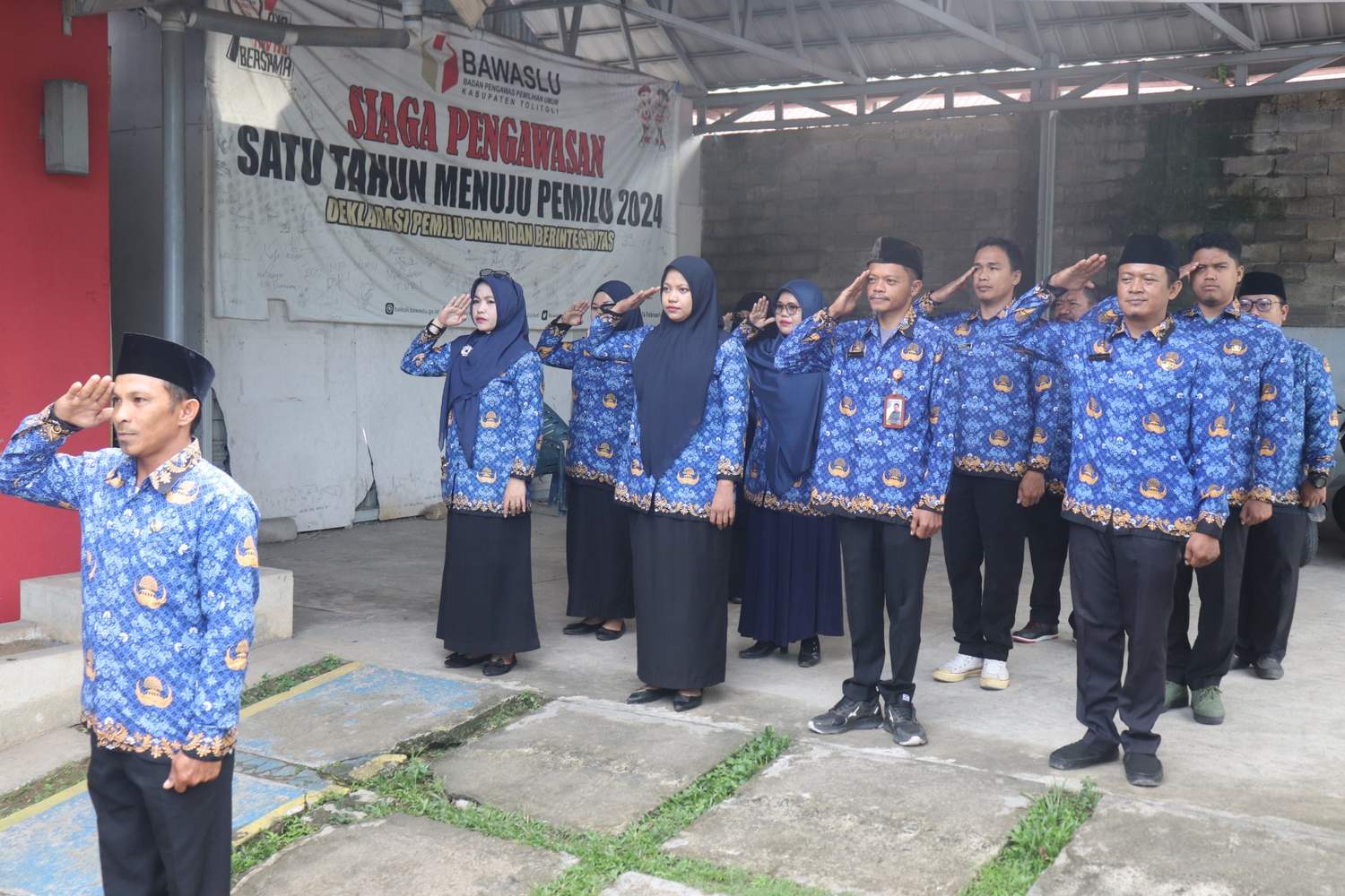 Bawaslu Tolitoli Laksanakan Upacara Peringatan Harkitnas