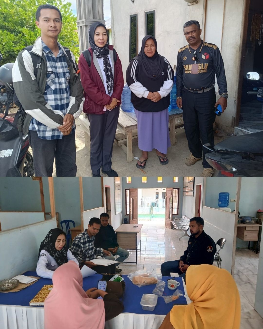 Bawaslu Tolitoli Lakukan Pengawasan Coktas ke Kecamatan Tolitoli Utara