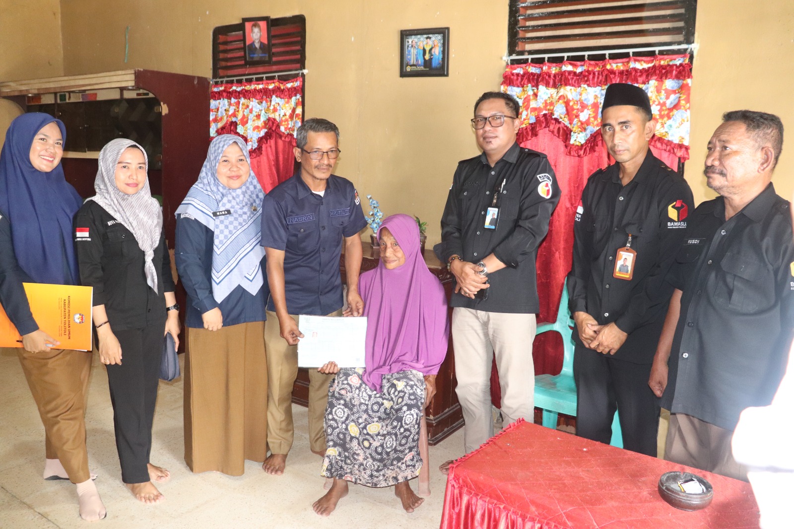 Bawaslu Tolitoli Lakukan Pengawasan Coktas di Kecamatan Galang
