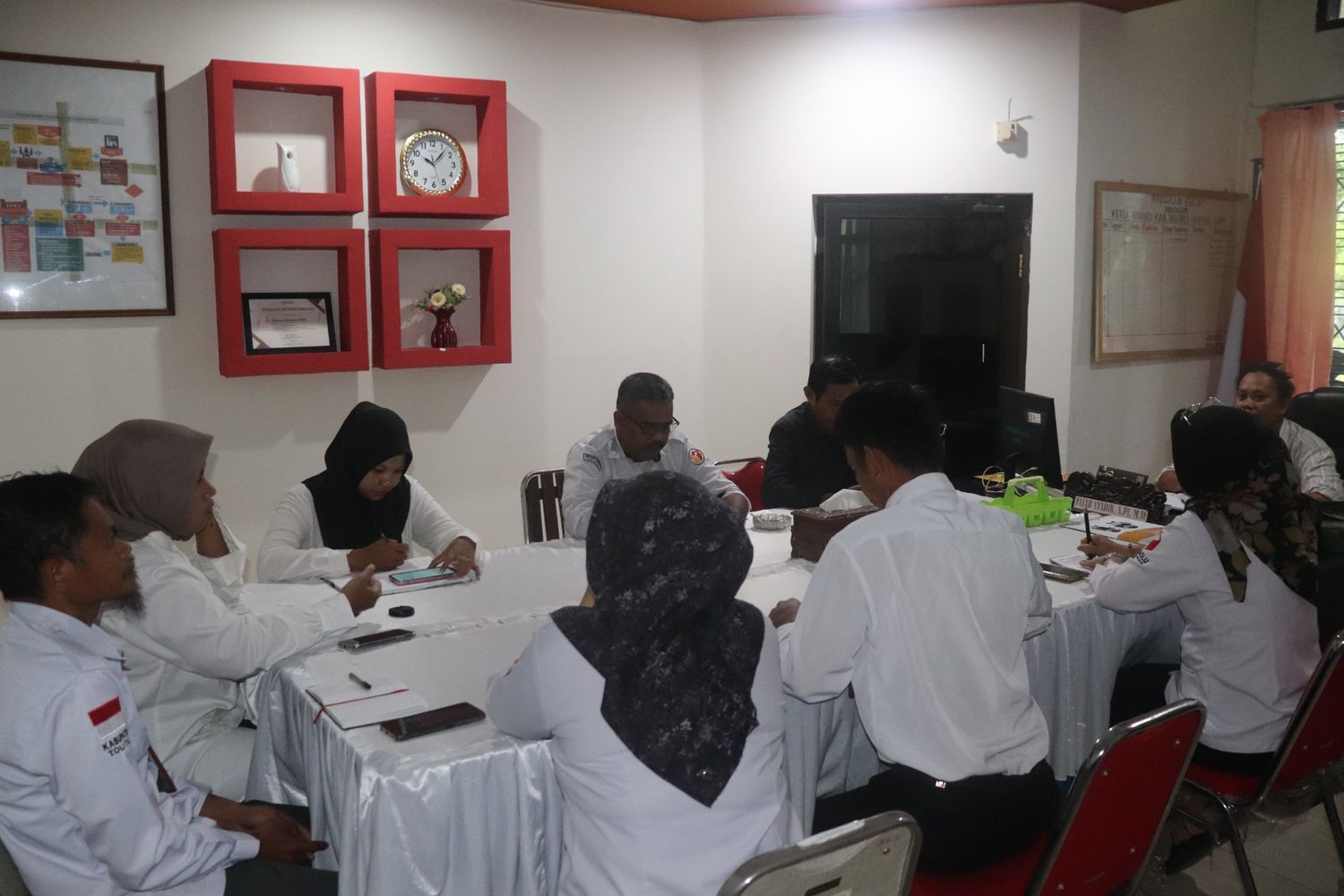Bawaslu Kabupaten Tolitoli laksanakan rapat rutin penguatan kelembagaan