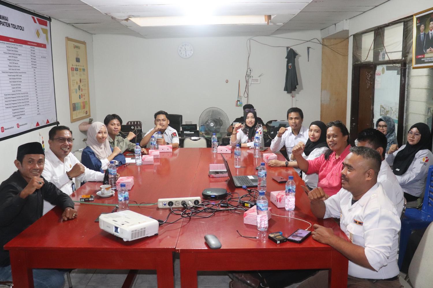 Bawaslu Kabupaten Tolitoli Laksanakan RDK Evaluasi Kehumasan