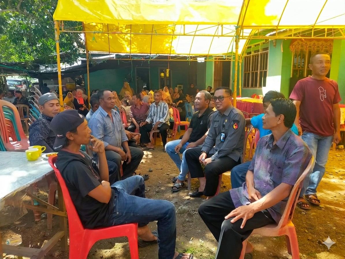 Kordiv HP2H Bawaslu Tolitoli kembali lakukan konsolidasi kali ini mengajak masyarakat di kelurahan Tuweley