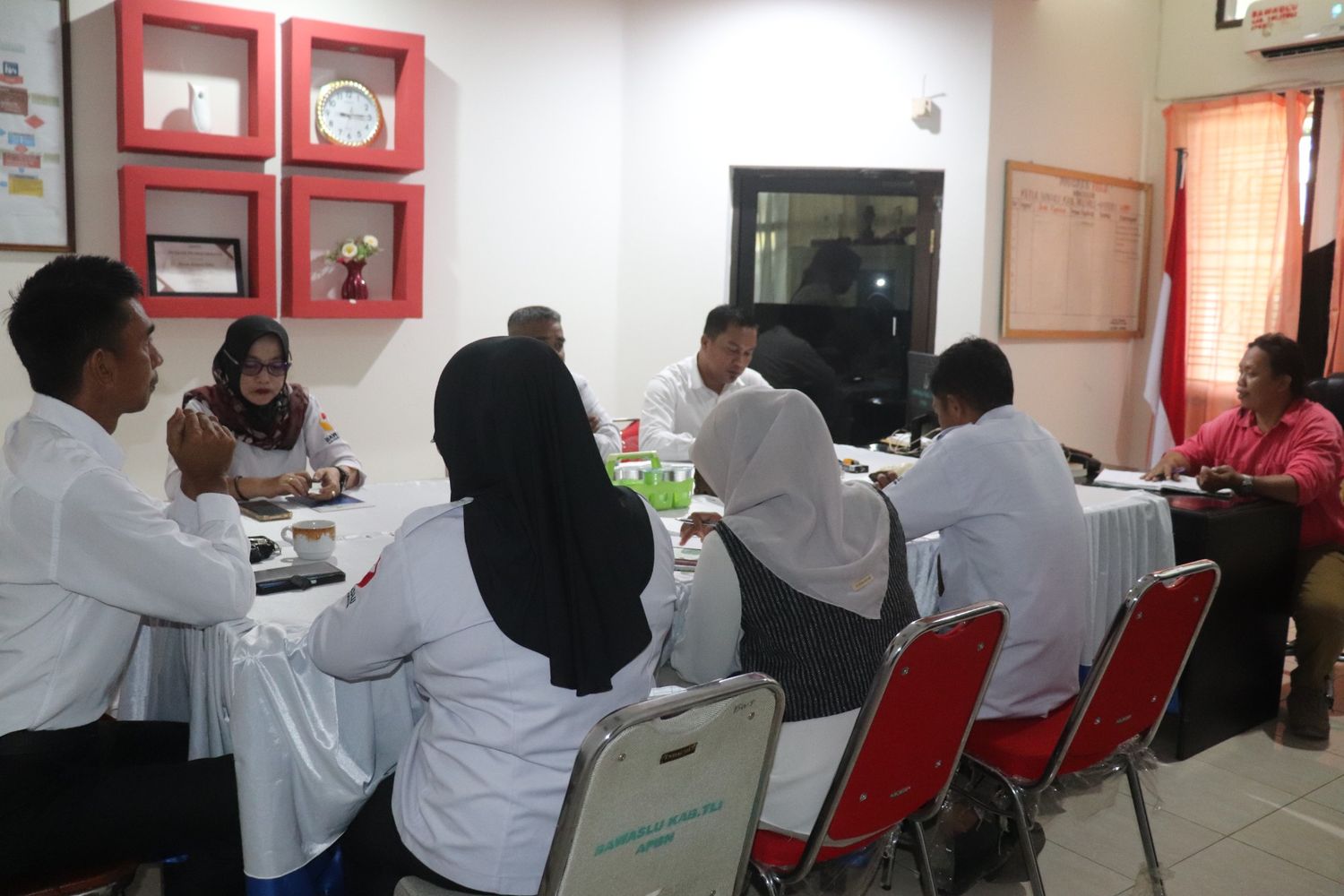 Bawaslu Kabupaten Tolitoli kembali laksanakan rapat rutin