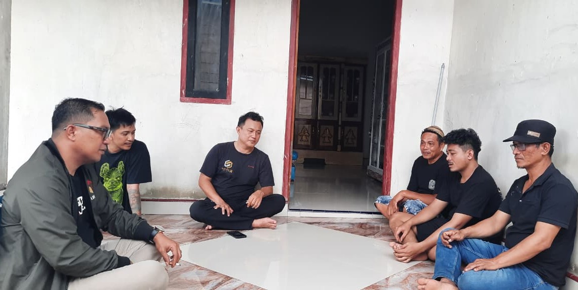 Kordiv HP2H Bawaslu Kabupaten Tolitoli melakukan pengawasan verifikasi faktual data pemilih di Dampal Selatan