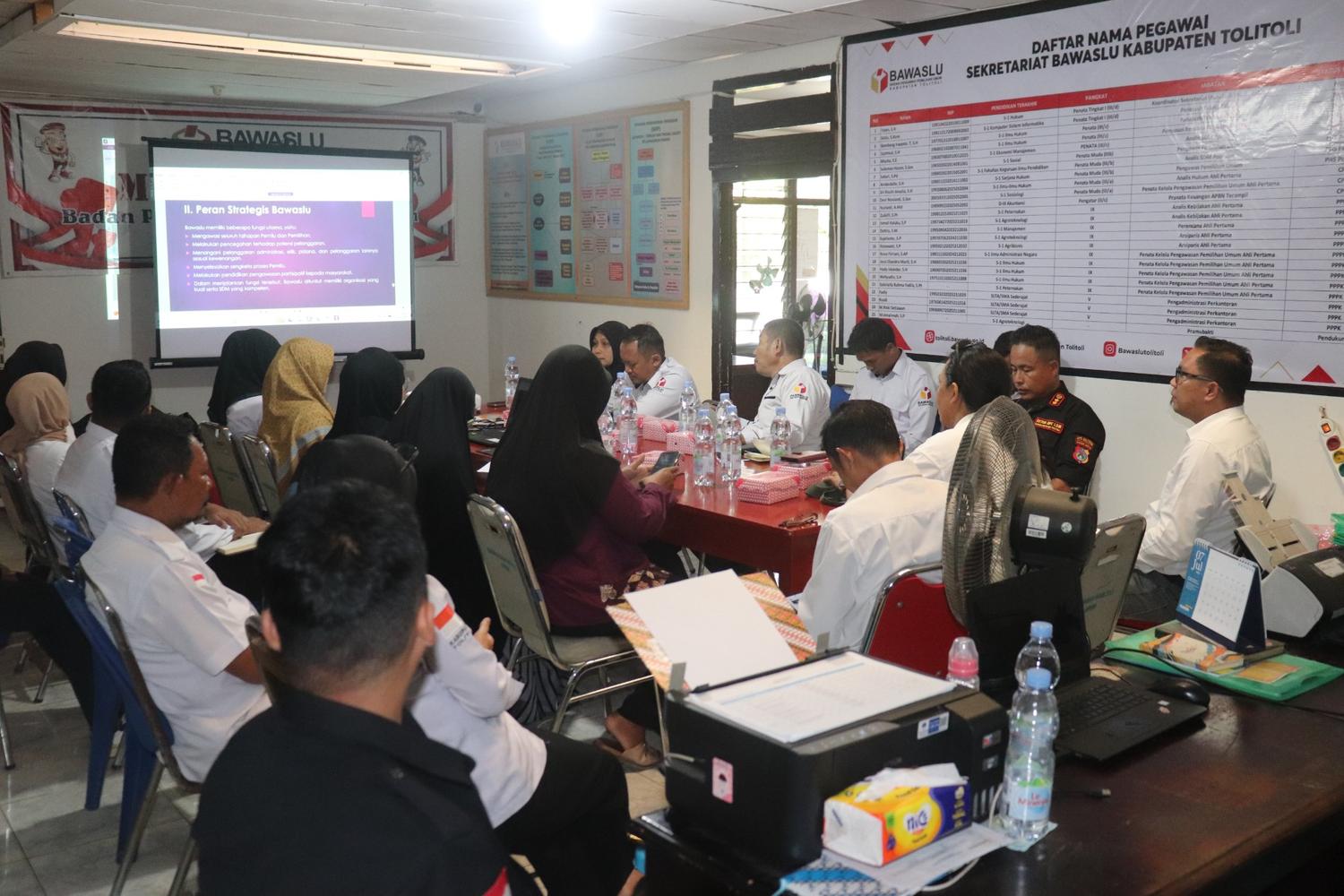 Bawaslu Tolitoli gelar RDK kelembagaan
