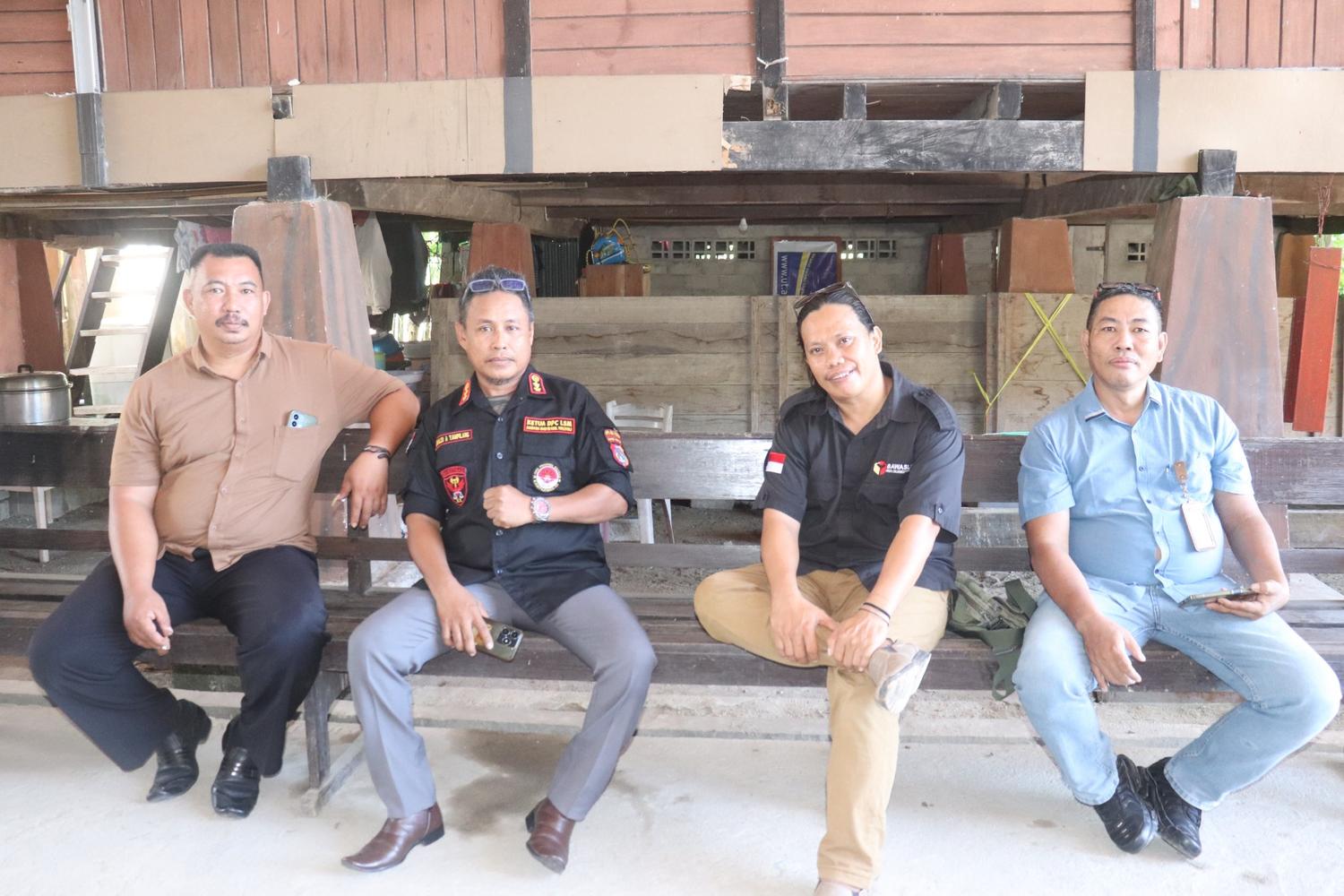 Ketua Bawaslu Tolitoli lakukan konsolidasi dengan ketua Ketua DPC LSM Kampak Mas Kabupaten Tolitoli