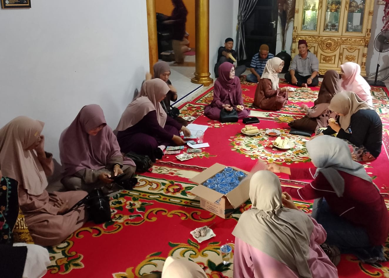 Ketua Bawaslu Tolitoli lakukan konsolidasi dengan Ibu Maspul di Kelurahan Nalu