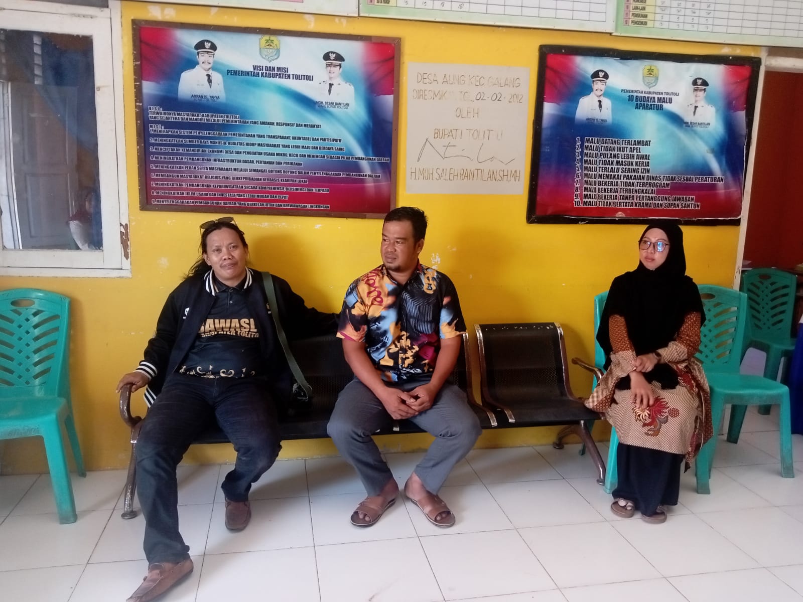 Ketua Bawaslu Tolitoli lakukan konsolidasi di Desa Aung