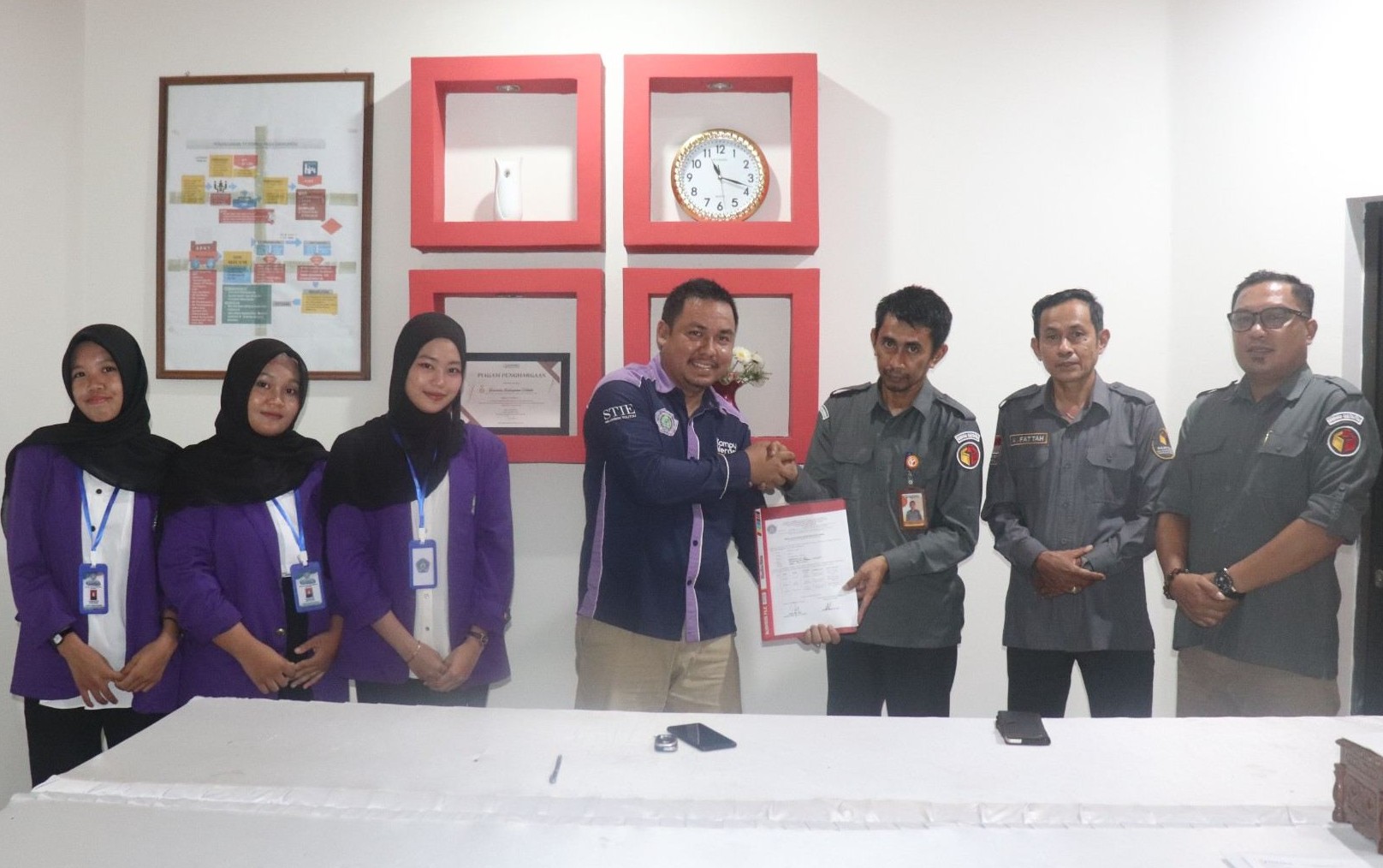 Bawaslu Tolitoli terima anak magang dari STIE