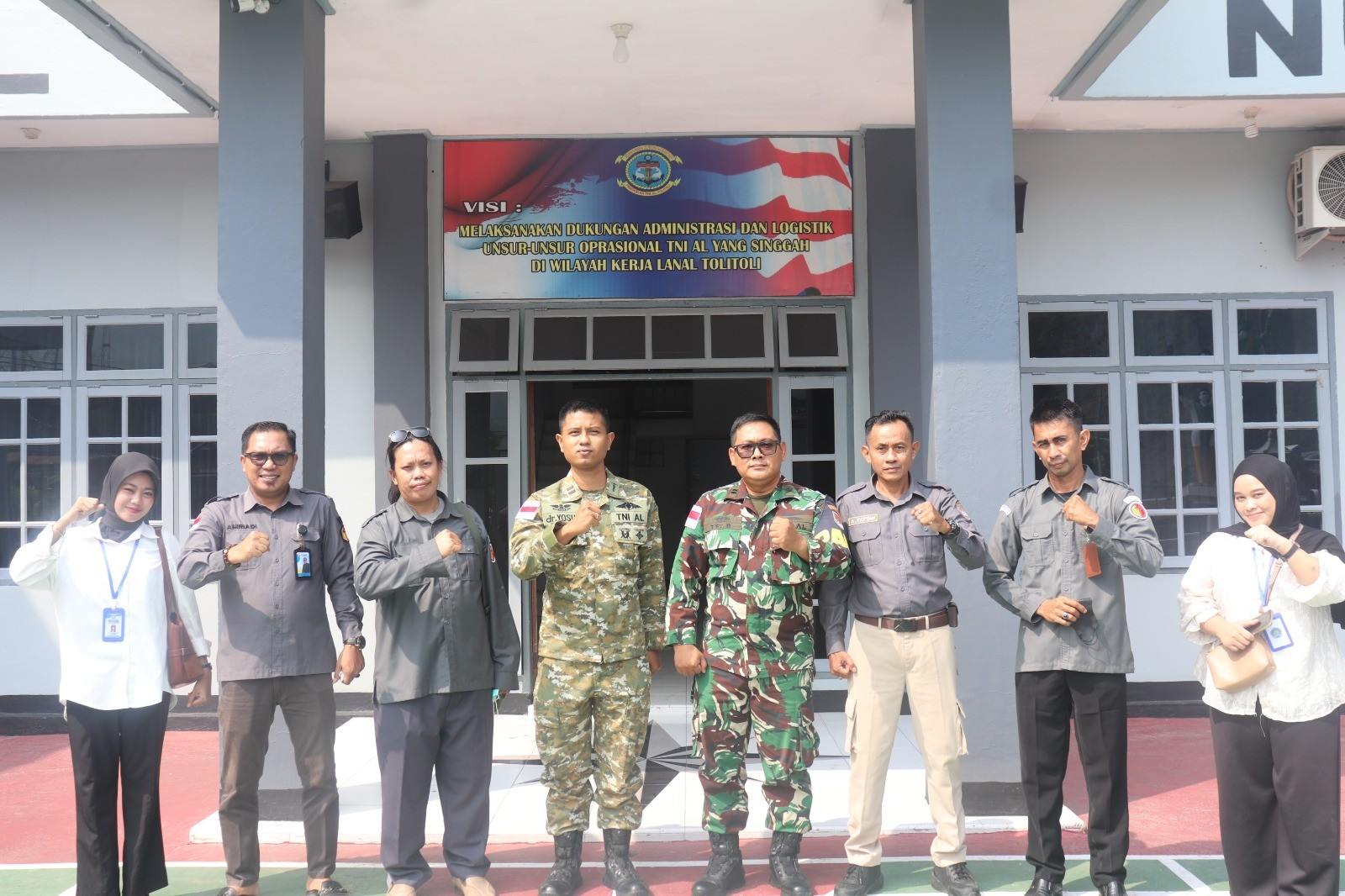 Bawaslu Tolitoli lakukan koordinasi terkait PDPB ke Lanal Tolitoli