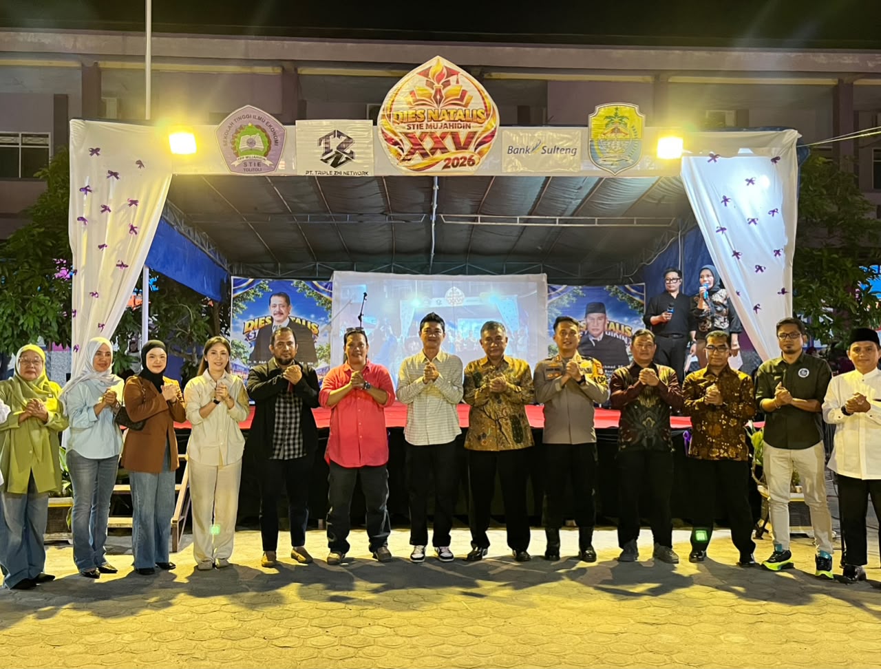 Ketua Bawaslu Tolitoli menghadiri undangan pembukaan dies natalis STIE Mujahiddin Tolitoli