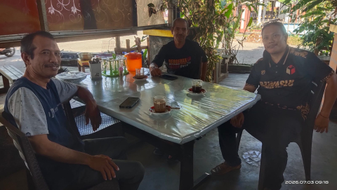 Ketua Bawaslu Tolitoli lakukan diskusi bahas kepemiluan bersama Ketua Bawaslu provinsi Sulteng periode 2020 - 2023