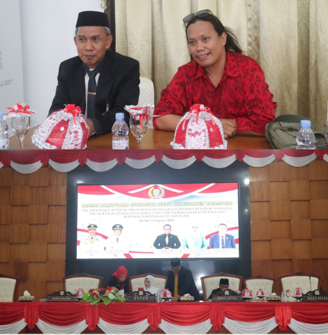 Ketua Bawaslu Tolitoli Hadiri Undangan Rapat Paripurna Istimewa DPRD