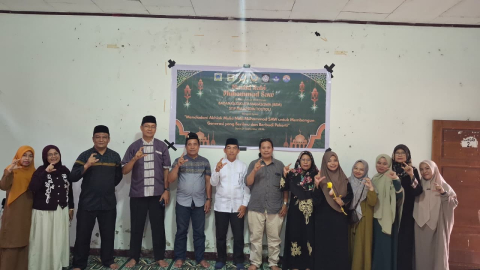 Ketua Bawaslu Tolitoli menghadiri undangan Maulid Nabi SAW oleh BEM STIP Mujahidin Tolitoli
