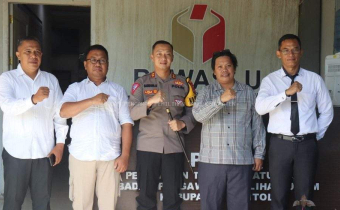 Bawaslu Tolitoli Terima Kunjungan Kapolres Tolitoli, Bahas Kesiapan Pengawasan dan Pengamanan Pemilu 2024