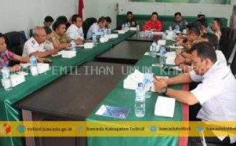 Bawaslu Tolitoli Rapat Koordinasi Bersama Mitra Kerja
