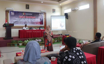 Hadir Di Tolitoli, Kasek Bawaslu Sulteng Minta Para Kasek Panwaslu Kecamatan Kelola Administrasi dengan Baik