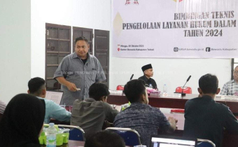 Beri Penguatan Jajaran Sekretariat, Rasyidi Harap ada Pemahaman Tugas dan Fungsi sebagai â€œSupporting Systemâ€