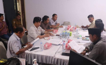 Bawaslu Tolitoli Kumpulkan Pihak Terkait Bahas Pemasangan Alat Peraga yang Beredar