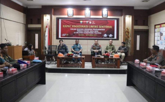 Rakor Lintas Sektoral, Bawaslu Tolitoli Sampaikan Kesiapan Pengawasan Pemilu 2024