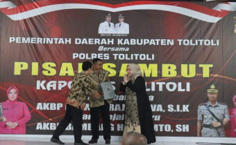 Hadir dalam Pisah Sambut, Bawaslu Tolitoli terus Jalin Sinergi bersama Kepolisian