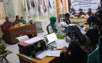 Jamrin Ingatkan KPU Tolitoli Maksimalkan Batas Akhir Pengajuan Bakal Calon DPRD