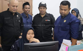 Bersama Bawaslu Sulteng, Bawaslu Tolitoli Awasi Verifikasi Faktual Kembali Dukungan Minimal Bakal Calon Anggota DPD