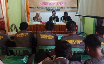 Sebagai Ujung Tombak Pengawasan, Panwaslu Kelurahan/Desa Harus Berbekal Pemahaman Regulasi secara Maksimal