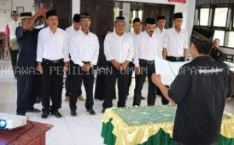 109 PKD Se-Kabupaten Tolitoli Resmi Dilantik