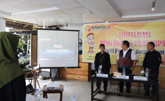 Resmi, Bawaslu Tolitoli Launching Posko Kawal Hak Pilih