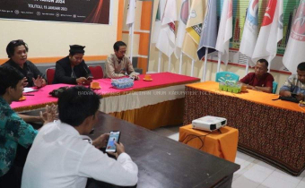 Bawaslu Tolitoli Duduk Bersama KPU Tolitoli Bangun Koordinasi Cegah Pelanggaran Di Tingkat Ad Hoc