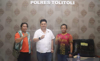 Tingkatkan Sinergitas Antar Lembaga, Bawaslu Audiensi ke Polres Tolitoli