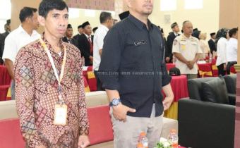 Resmi Dilantik, Bawaslu Tolitoli Harap PPK Jaga Integritas!