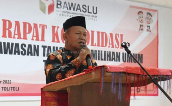 Bawaslu Tolitoli libatkan Panwaslu Kecamatan dalam Pengawasan Badan Adhoc Penyelenggara Pemilu