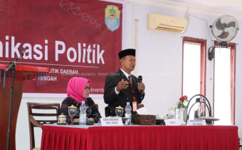 Di Forum Komunikasi Politik, Samsuri Ajak Bersinergi Sukseskan Pemilu 2024