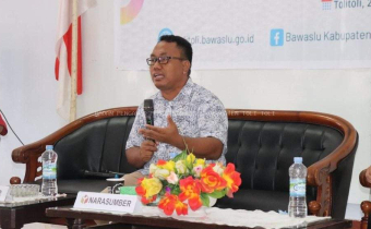 Bimbingan Teknis Panwaslu Kecamatan, Irpan Tekankan Penerapan Prinsip Tata Kelola Keuangan