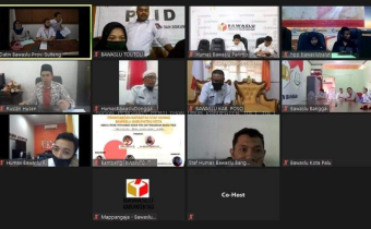 Bawaslu Sulteng Gelar Peningkatan Kapasitas Humas Seri 2