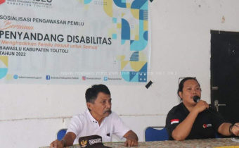 Gelar Sosialisasi Bagi Penyandang Disabilitas, Bawaslu Tolitoli Disambut Antusias Masyarakat