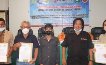 Bawaslu Tolitoli Jalin Kerjasama bersama 4 Perguruan Tinggi