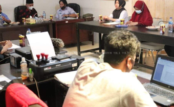 Bawaslu Tolitoli Terima Audiensi Ombudsman RI Sulteng