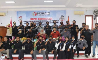 RAKOR PENYELESAIAN SENGKETA PROSES PILKADA TAHUN 2020 BERSAMA PANWASCAM
