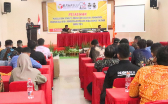 Bawaslu Tolitoli mengadakan pelatihan tentang penyelesaian sengketa dan penanganan pelanggaran pemilihan bupati dan wakil bupati 2024