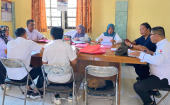 Tim gabungan, yang terdiri dari Bawaslu Tolitoli, turut serta memverifikasi bantuan keuangan kepada partai politik.