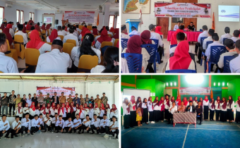 Hari kedua pelaksanaan pelantikan dan pembekalan PTPS di empat kecamatan Tolitoli Utara, Baolan, Ogodeide, dan Dondo