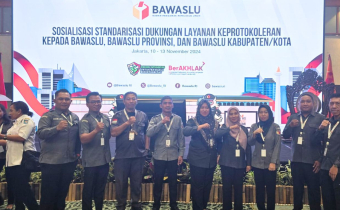 Bawaslu Tolitoli, Hadiri Sosialisasi keprotokoleran fokus pada peningkatan profesional dalam mendukung pelaksanaan berbagai acara resmi di lingkungan Bawaslu Kabupaten Tolitoli