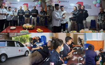 Memperingati HUT ke-17 Bawaslu RI, Bawaslu Tolitoli menggelar Tasyakuran dan donor darah, Selasa (15/4/2025). Kegiatan ini dihadiri jajaran internal dan mitra eksternal yang menerima sertifikat penghargaan atas dukungannya dalam Pemilu dan Pilkada 2024. Rangkaian acara meliputi potong tumpeng, testimoni, dan donor darah bekerja sama dengan PMI.