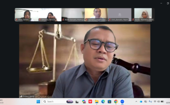 Bawaslu Tolitoli Ikuti Kegiatan Via Zoom