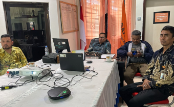 Bawaslu Tolitoli Ikuti Rapat Via Zoom